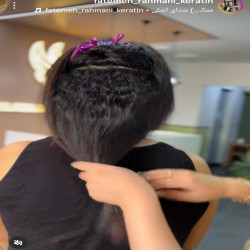 اینستاگرام فاطمه رحمانی کراتین کار ساری