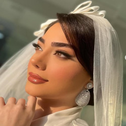 میکاپ عروس بهترین آرایشگاه زنانه ساری