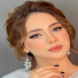 میکاپ لایت عروس بهترین آرایشگاه زنانه ساری